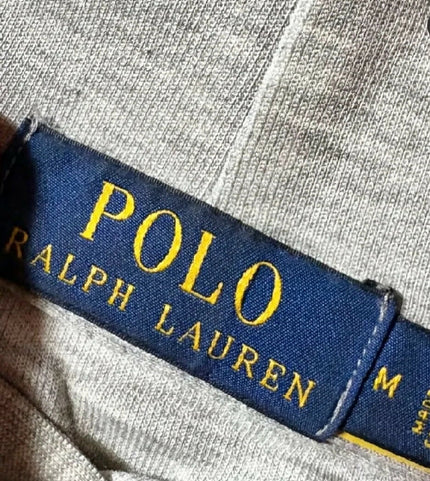 AUTHENTIC POLO RALPH LAUREN GRAY HOODIE FOR MEN'S