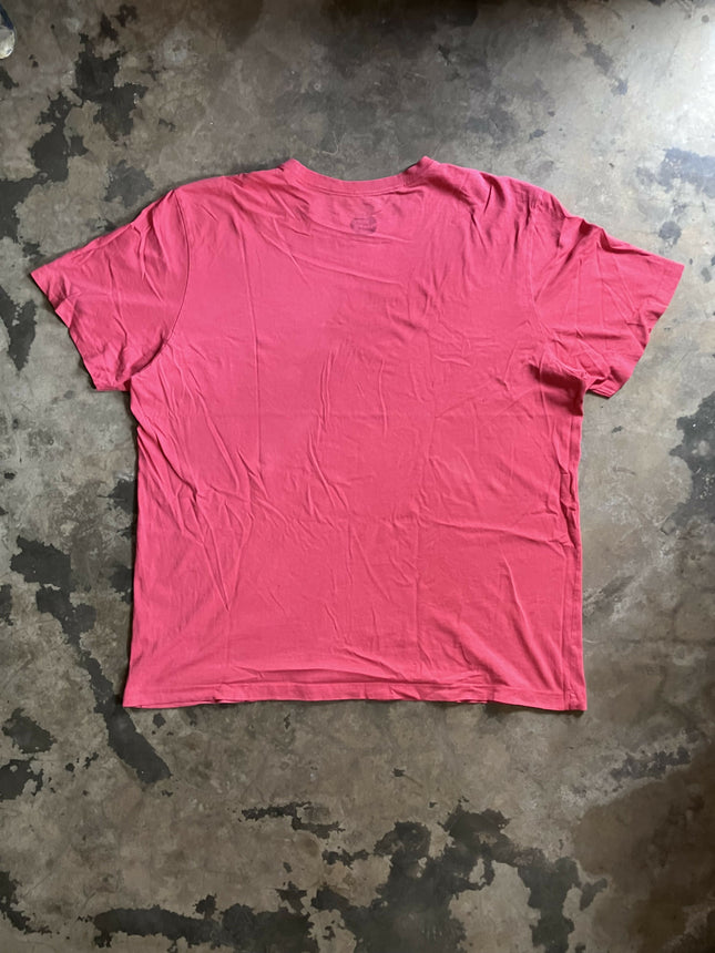 Vintage Life is Good Baseball Faded Red Old Glory Crusher Tee