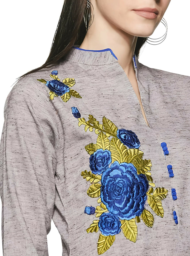 Soch Khadi Look Embroidered Kurta