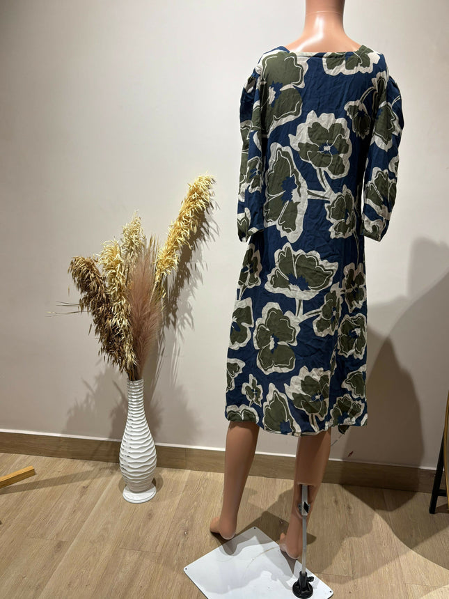 Women's Casual Floral Kurta - M Size