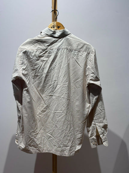Men's Casual Light Beige Shirt - XL Size
