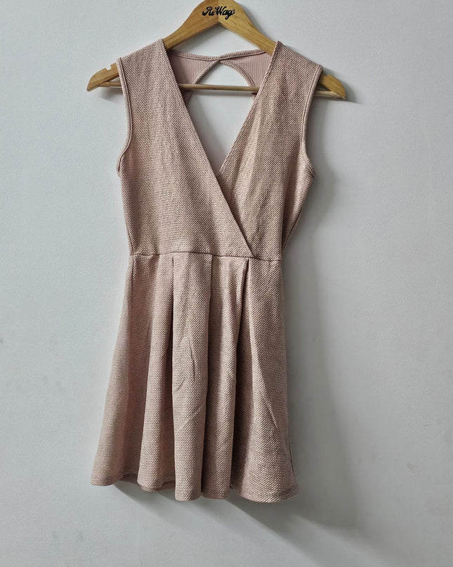 DED Women's Peach Box Pink Dress - S Size