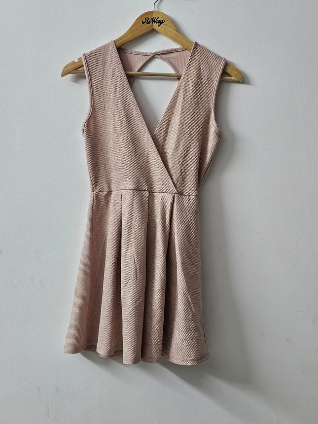 DED Women's Peach Box Pink Dress - S Size
