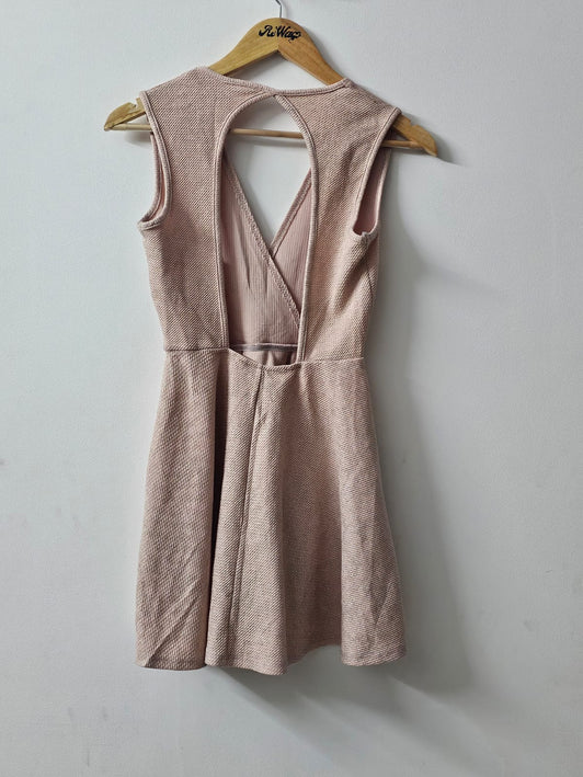 DED Women's Peach Box Pink Dress - S Size