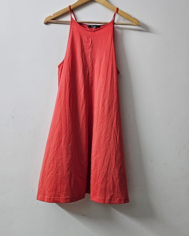 ONLY Women's  Dark peach Sleeveless Dress M/L Size