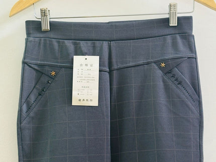 MEIMEI Women's Gray  Jeggings - M Size