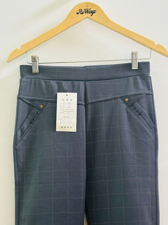 MEIMEI Women's Gray  Jeggings - M Size