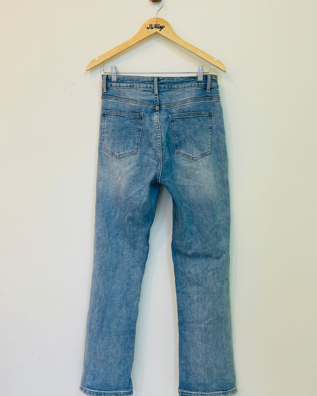 Women's Blue Jeans Wide Leg - S Size