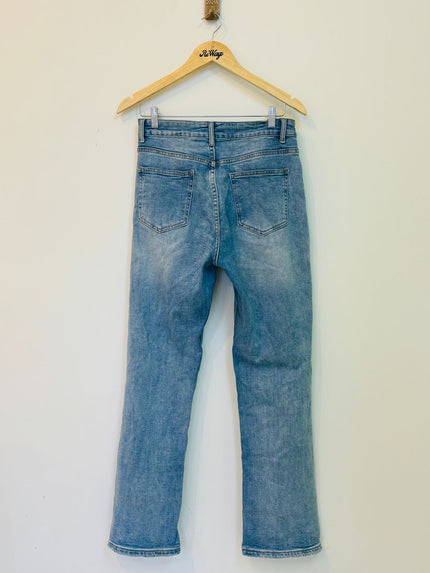 Women's Blue Jeans Wide Leg - S Size