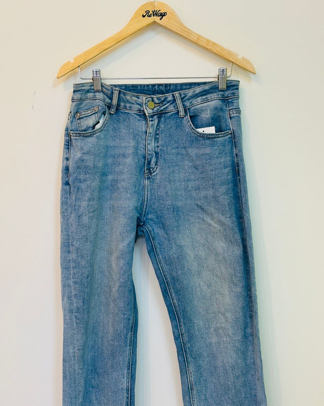 Women's Blue Jeans Wide Leg - S Size