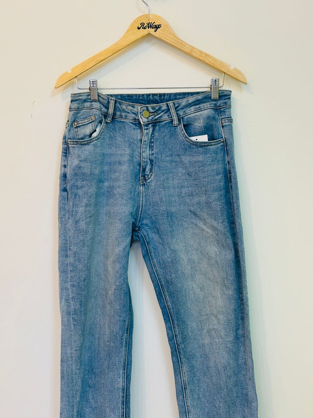 Women's Blue Jeans Wide Leg - S Size