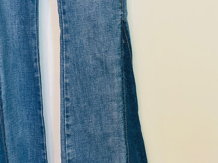 Women's Dark Blue Bootcut Jeans - S Size