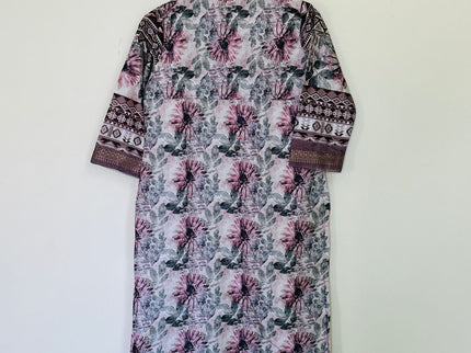CHINARKART Women's Long Floral Print Kurti - L Size