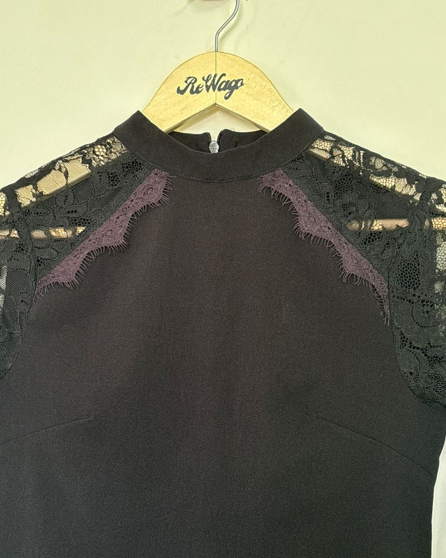 Black Full Sleeve Women's Top