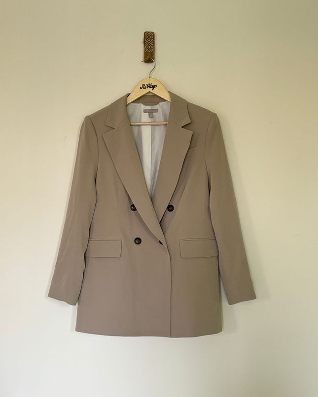 H&M Blazer Women's Beige Color