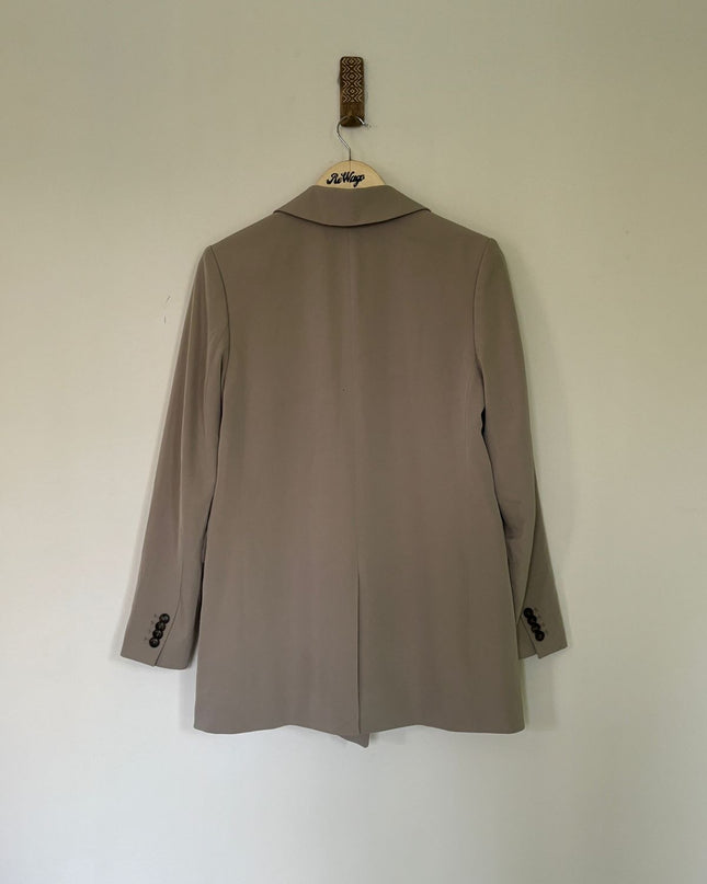 H&M Blazer Women's Beige Color