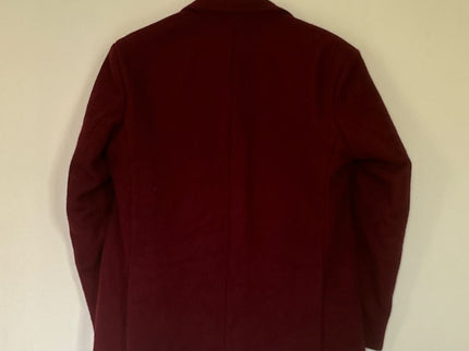 Men's Maroon Blazer Full Sleeve