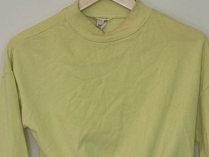 H&M Women's  Sweatshirt Yellow - L Size