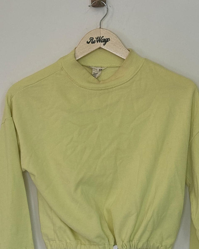 H&M Women's  Sweatshirt Yellow - L Size