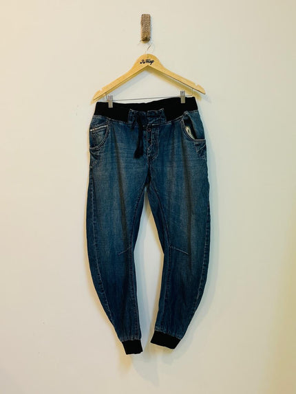Women's Dark Blue Jeans - M Size