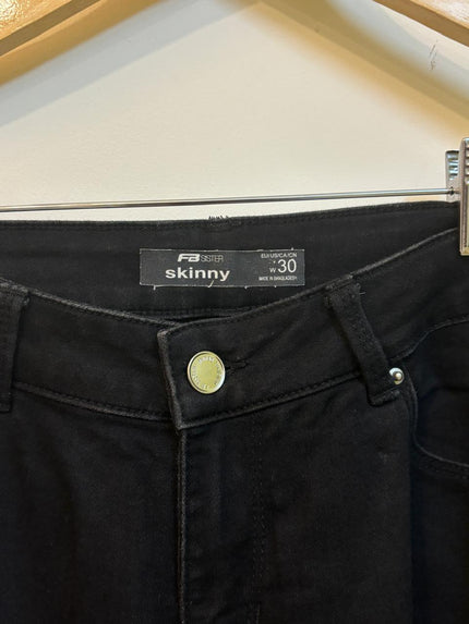 FB Sister Women's Black Skinny Jeans - S Size