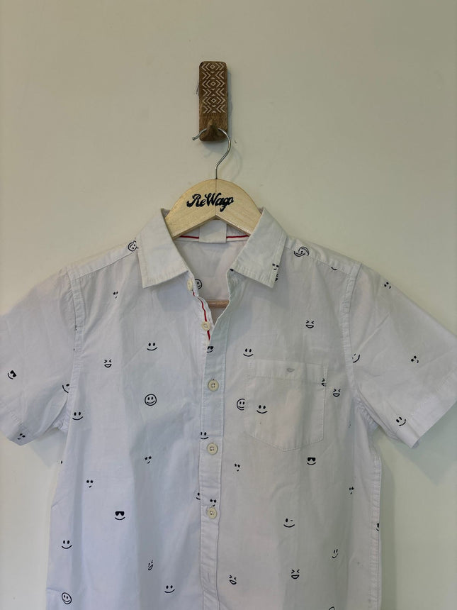 Kids 9-10 years Boys Shirt White Color