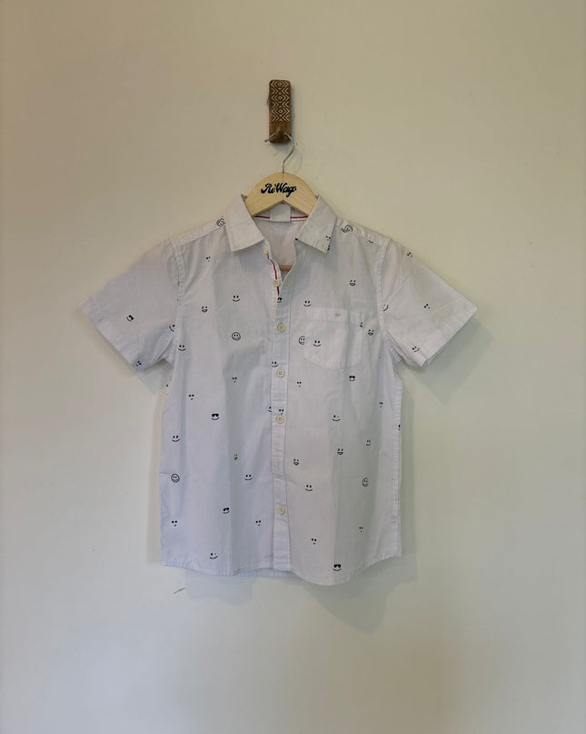 Kids 9-10 years Boys Shirt White Color