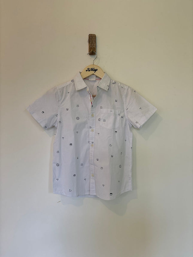 Kids 9-10 years Boys Shirt White Color