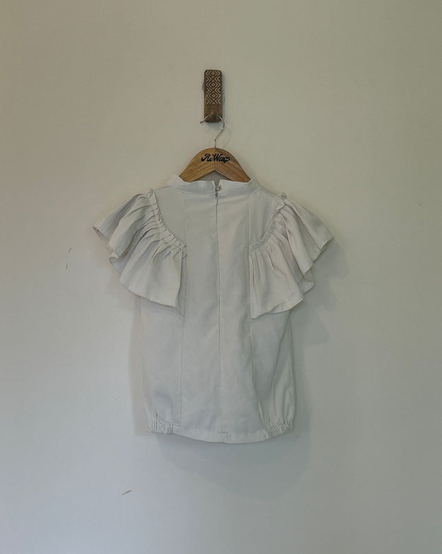 Kids Girls Top White Color