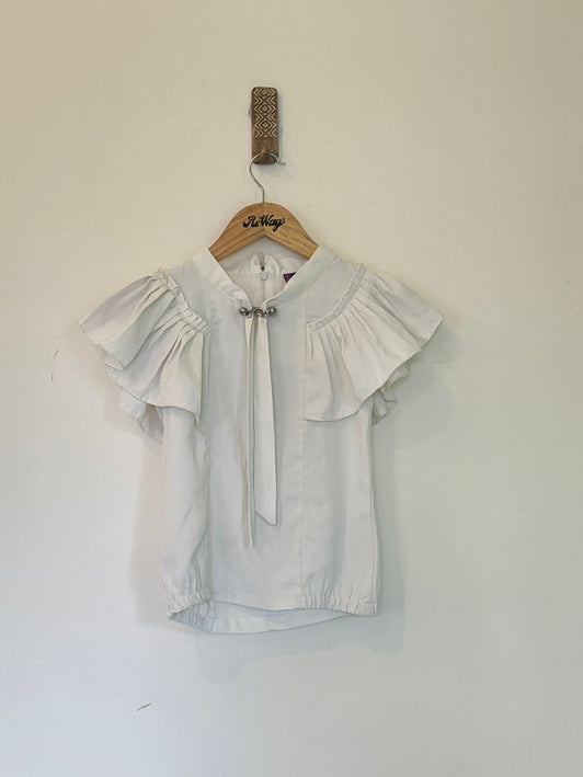 Kids Girls Top White Color