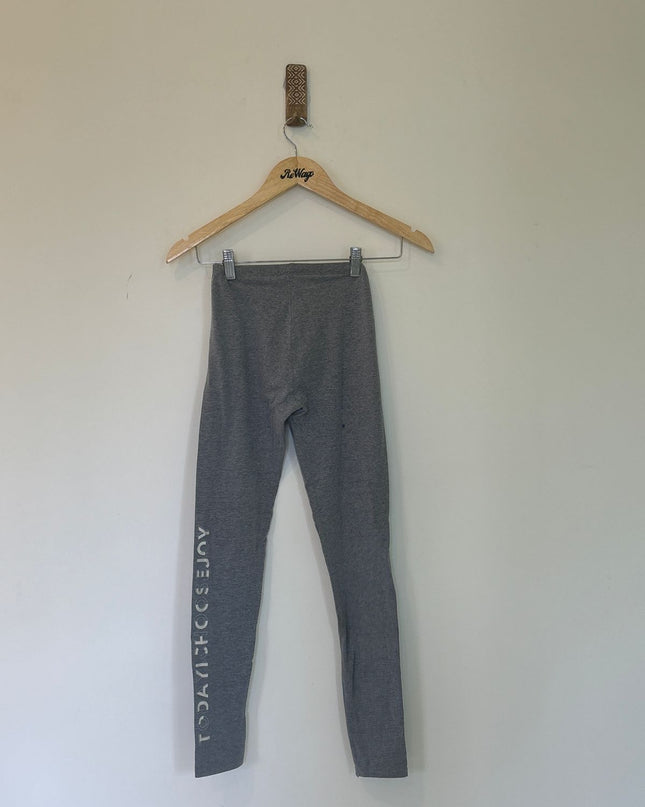 Kids Girls Leggings Grey Color