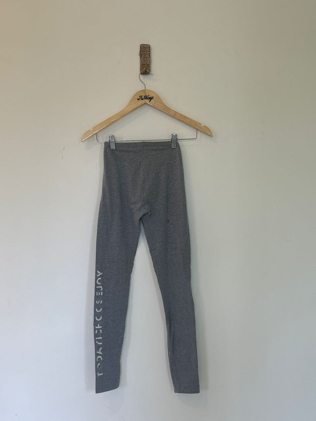 Kids Girls Leggings Grey Color