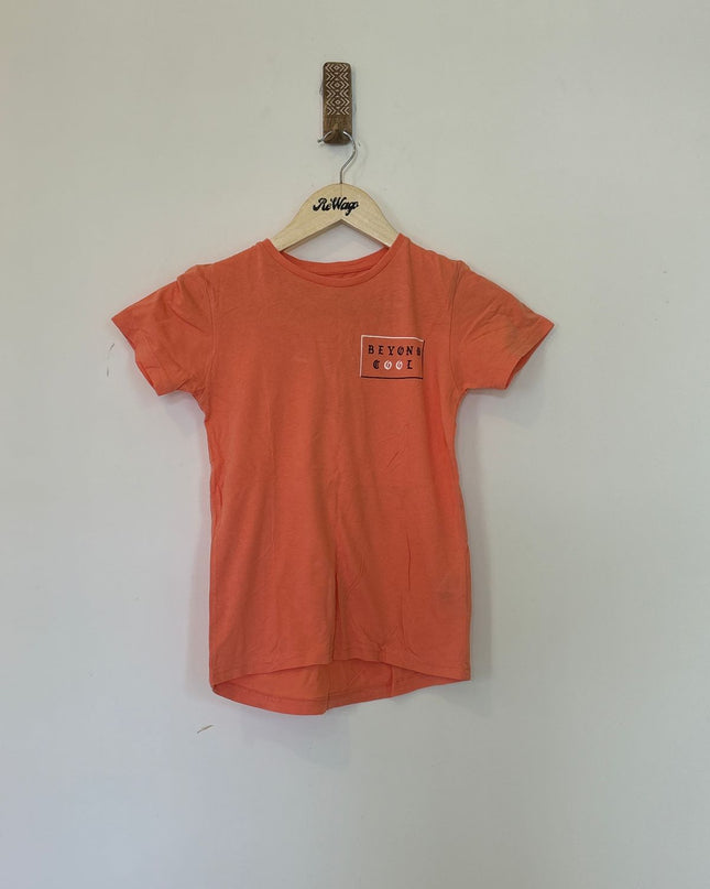 Kids Boys Tshirt Orange 6-7 years
