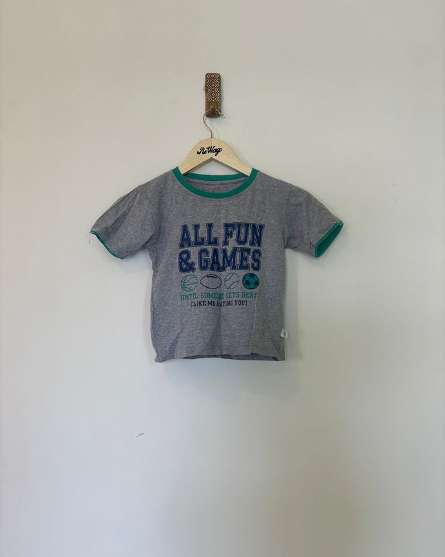 Kids Boys T-shirt 3-5 years Grey Color