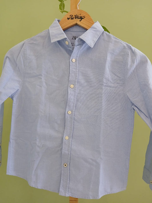 Zara Light blue Womens Shirt XS Size