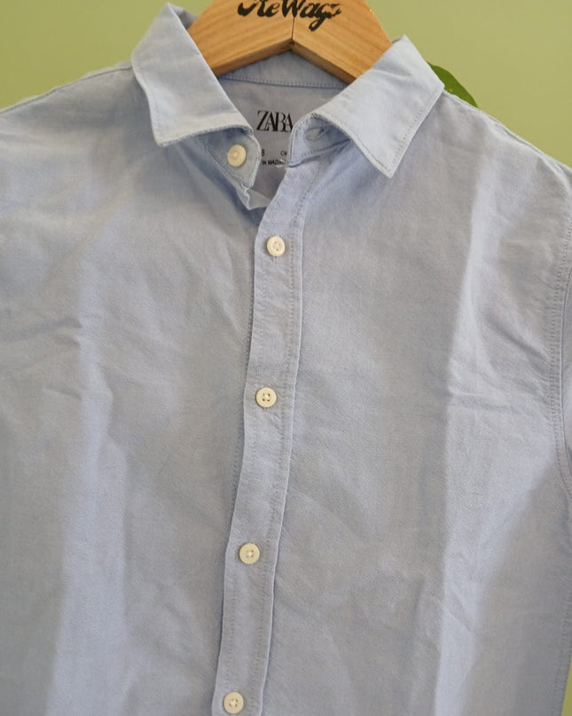 Zara Light blue Womens Shirt XS Size