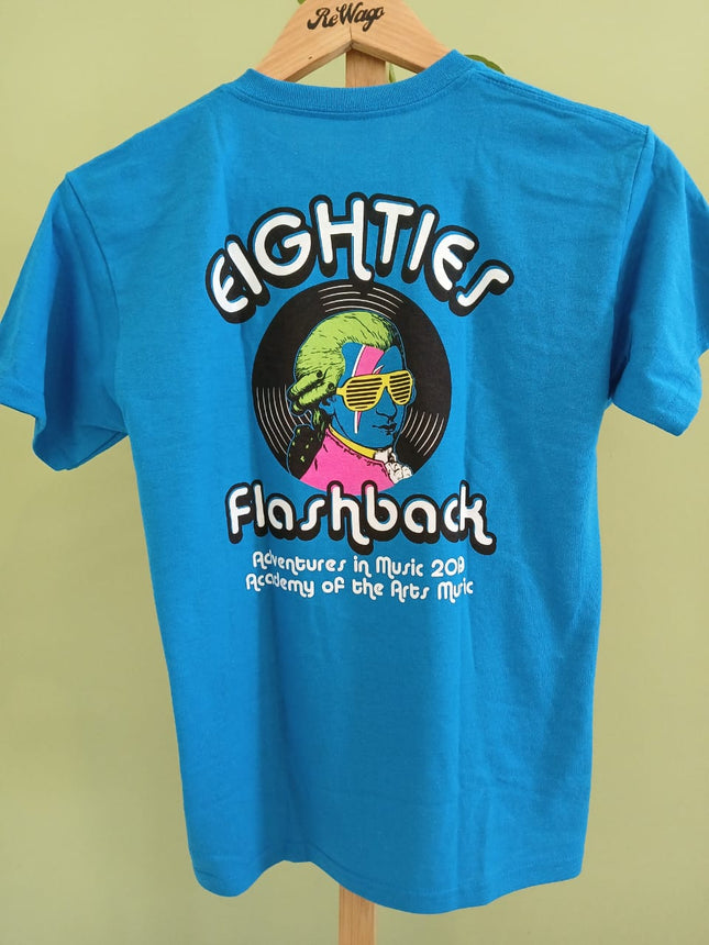 Gildan Blue Kids T-Shirt S Size