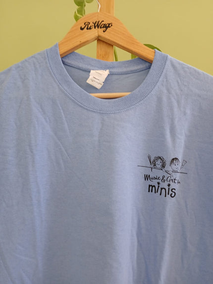 Gildan Blue Kids T-Shirt S, M, XL Size