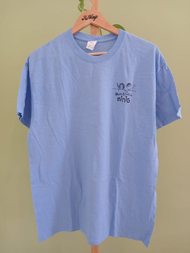 Gildan Blue Kids T-Shirt S, M, XL Size