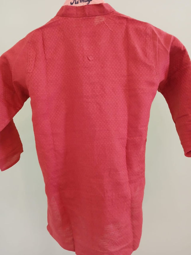 Yucon Ethnic Kids Orange Kurta 10-12yrs