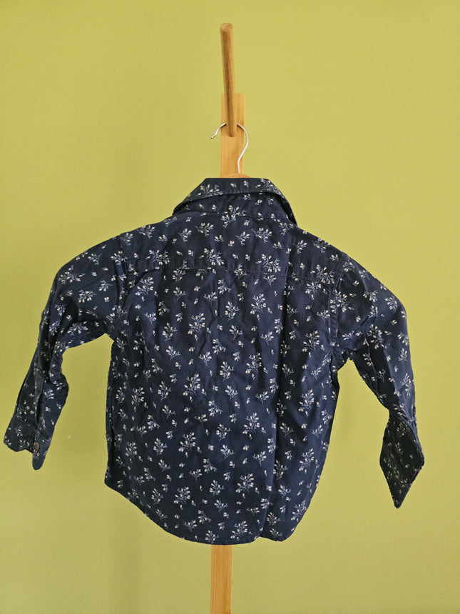 Eten Fashion Kids Unisex Purple Floral Printed T-Shirt 3-4yrs