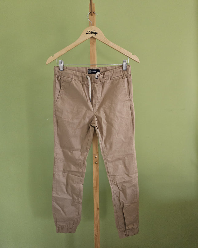 DNMX Beige Mens Joggers 11-12yrs