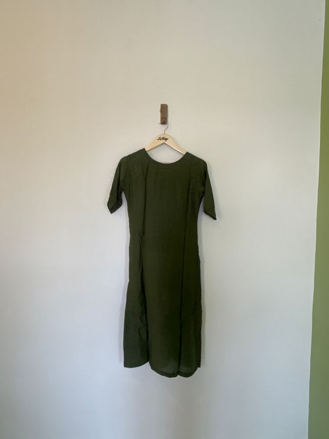 Women's Kurti Green - M Size