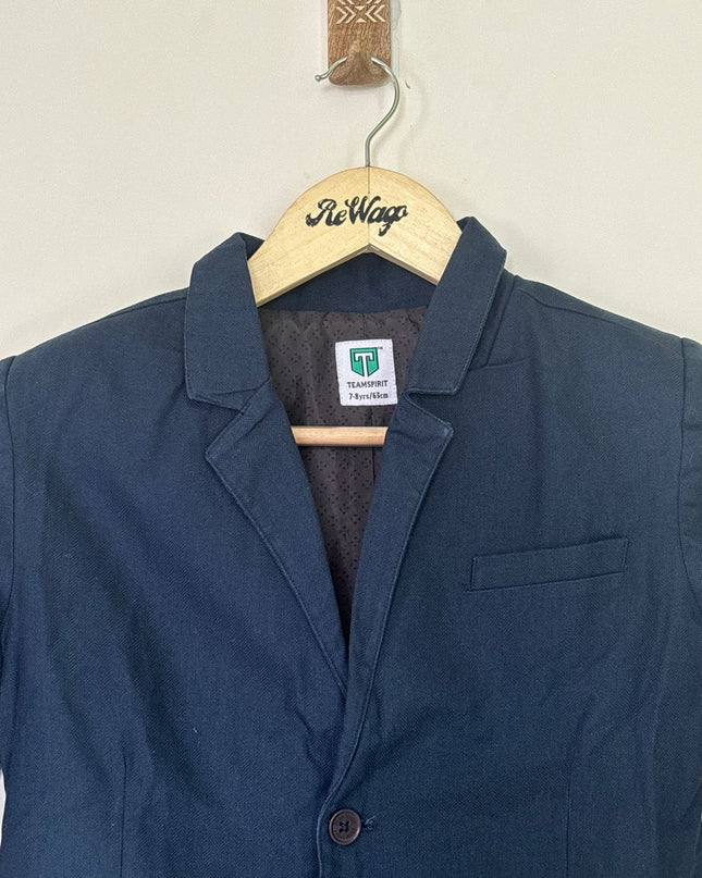 Teamspirit Kids Boys Blazer Blue Color 7-8 Years