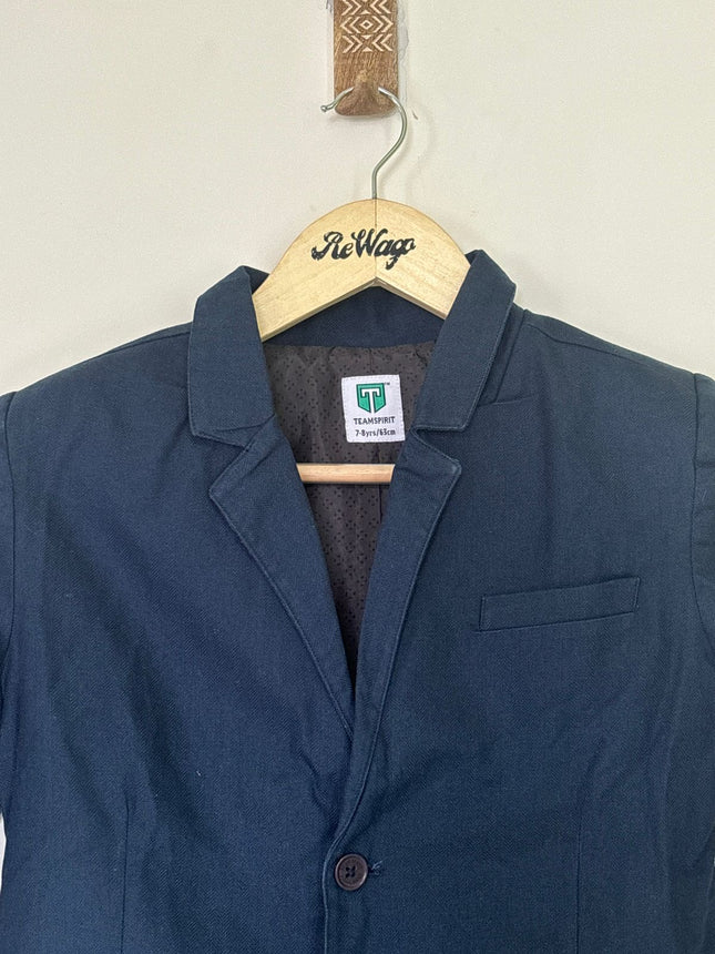 Teamspirit Kids Boys Blazer Blue Color 7-8 Years
