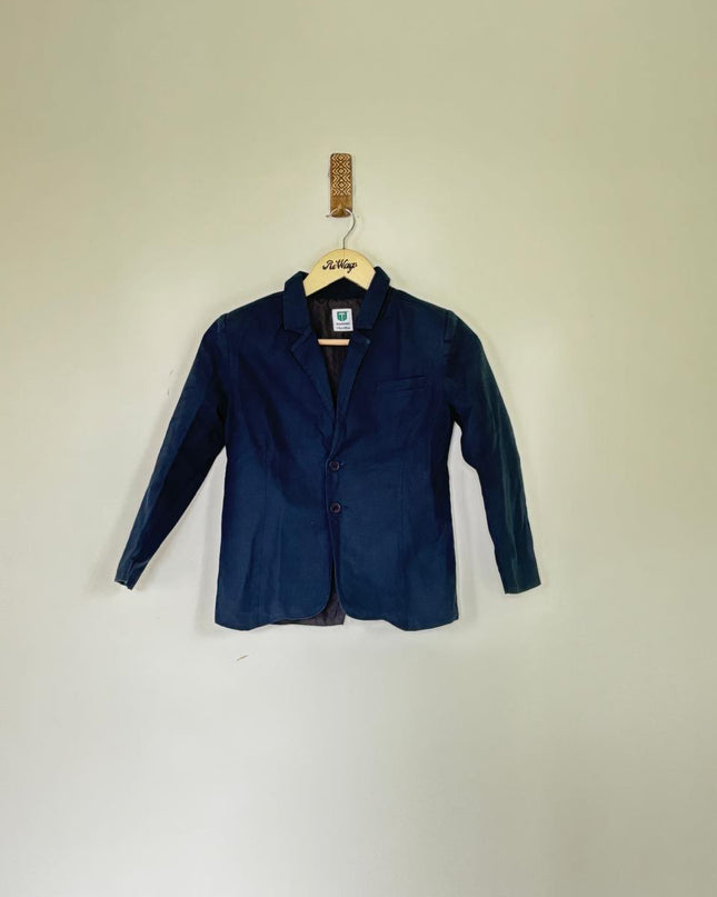Teamspirit Kids Boys Blazer Blue Color 7-8 Years