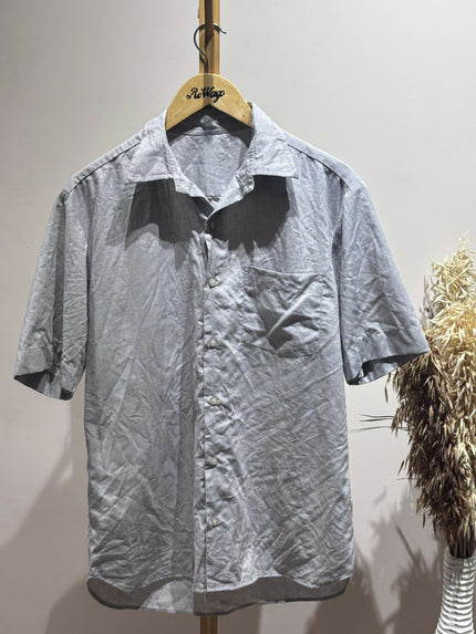 Men's Casual Gray Shirt - XL Size