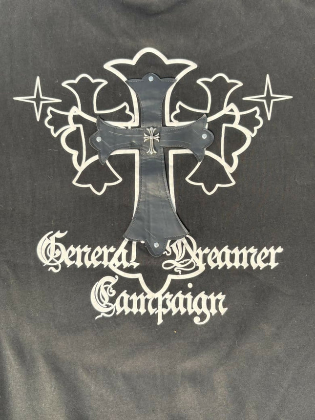 Men's Casual Black T-Shirt - M Size