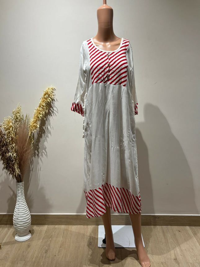 Women's Casual White Kurta - M Size