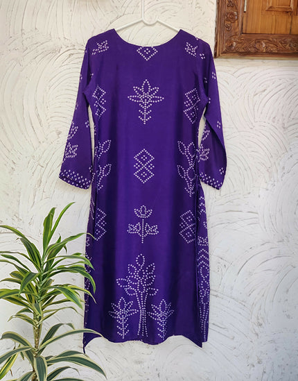 Silk Kurta with Embroidery